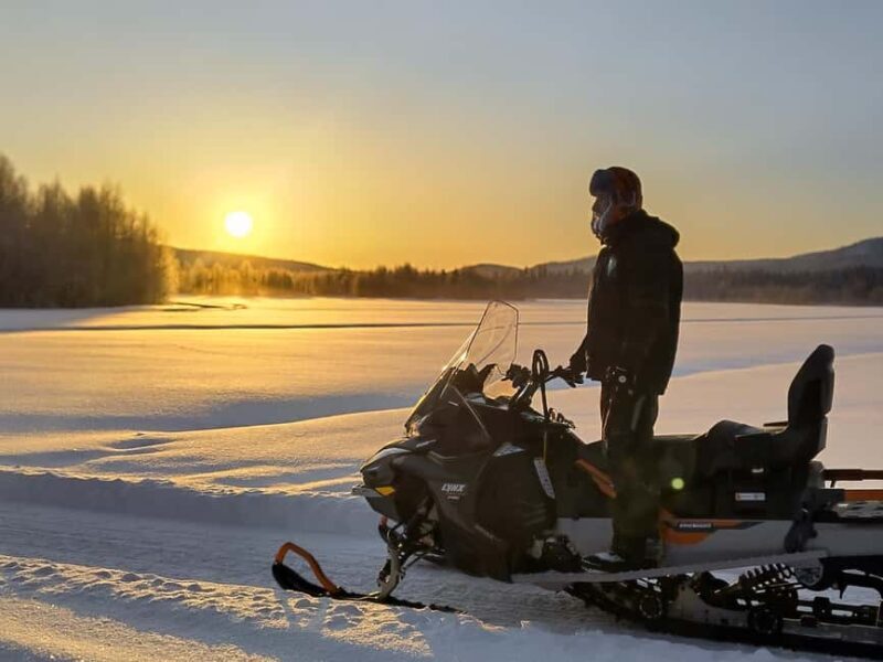 Posio, Lapland: Private snowmobile tour with a local French-speaking guide - Authenticity and the True Lapland Experience