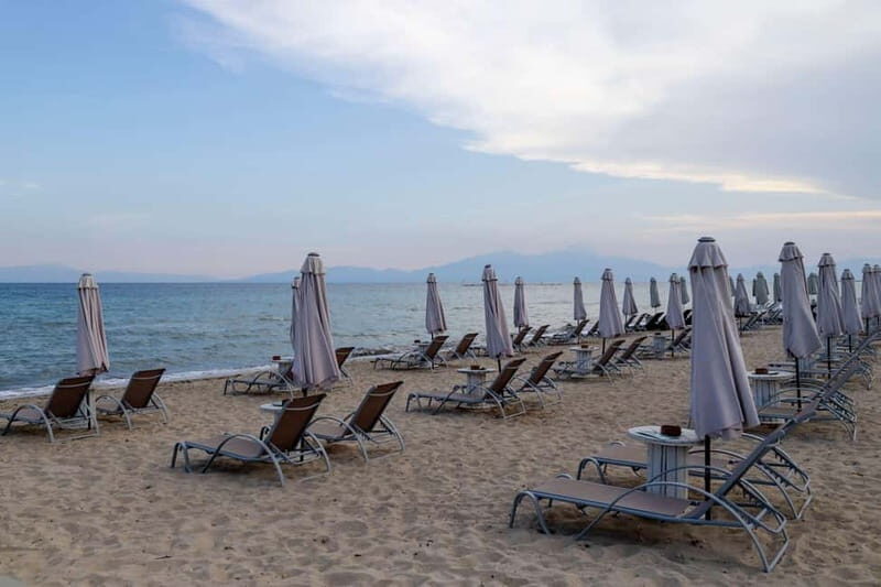 Potamos Beach Tour from Thessaloniki Port - Key Points