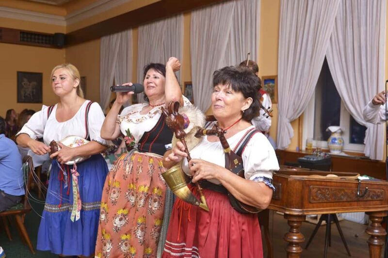 Prague: 3 Course dinner with Drinks, Folk Show & Transfers - The Sum Up