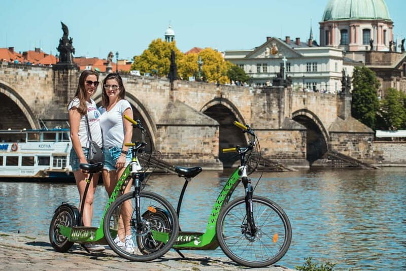 Prague: 3-Hour E-Scooter Tour in German - Key Points