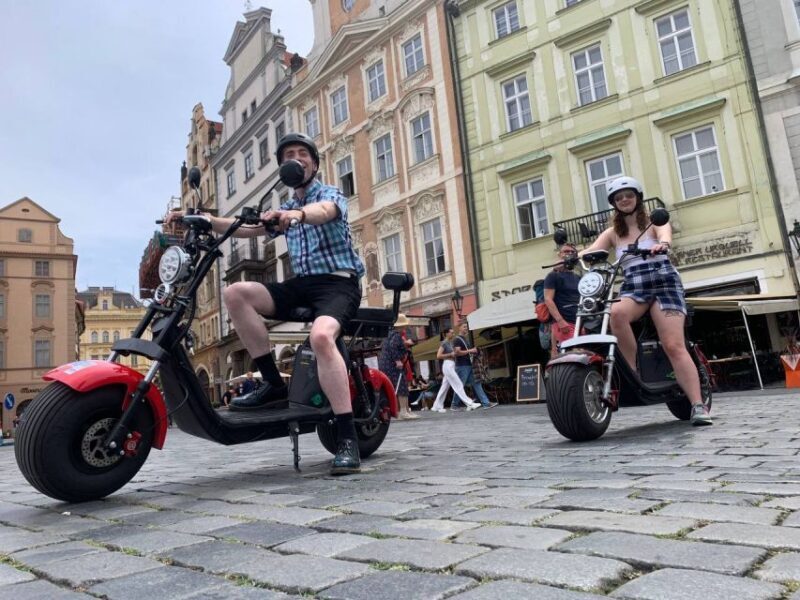 Prague 3 Hours Grand Fat-tire E-scooter Tour - FAQ