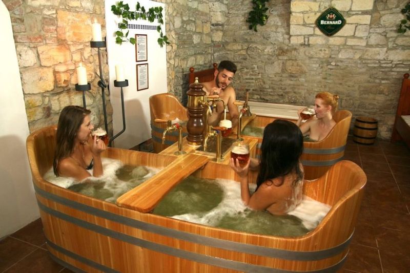 Prague: Bernard Beer Spa with Beer and Massage Option - The beer bath: your private bubbling soak and unlimited Bernard beer