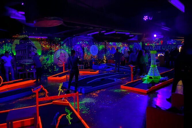 Prague Black Light Mini Golf Admission Ticket - A Closer Look at the Experience