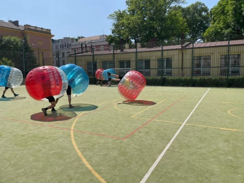 Prague: Bubbles football in city centre of Prague - Practical Details: What You’ll Love and What to Keep in Mind