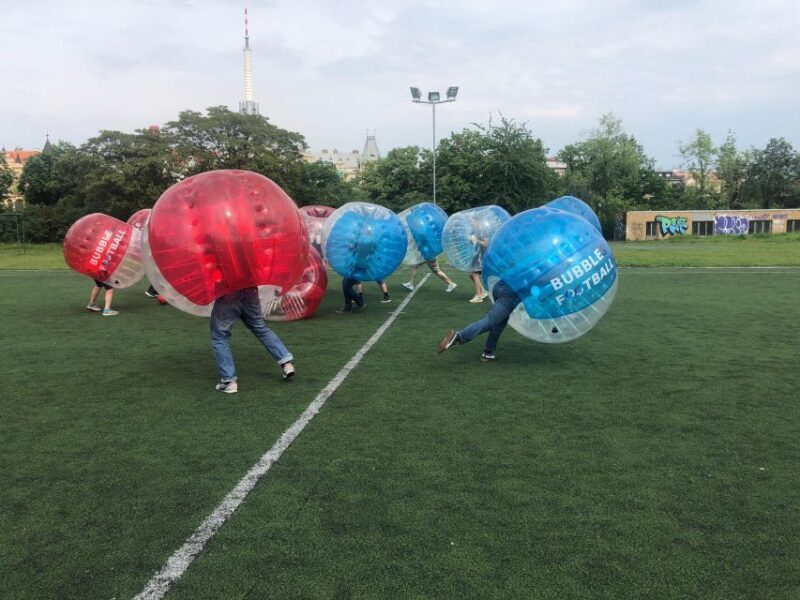 Prague: Bubbles football - Zorb Football in centrum - What Is Bubble Soccer in Prague?