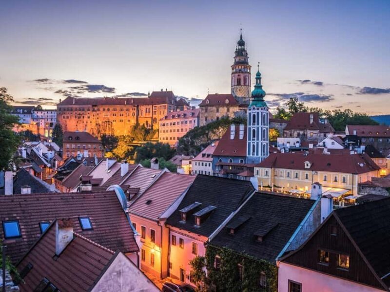 Prague: Cesky Krumlov Castle & Town Tour with Wellness - Key Points