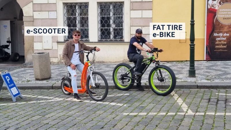 Prague: City Viewpoints Tour by Electric Fat Bike - Key Points