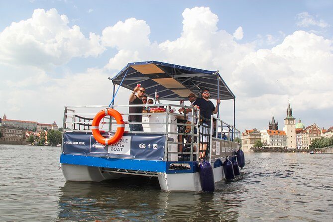 Prague Cycle Boat - The Swimming Beer Bike - The Itinerary in Detail