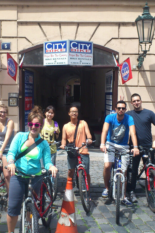 Prague E-Bike City Ride tour : 2hrs - Key Points