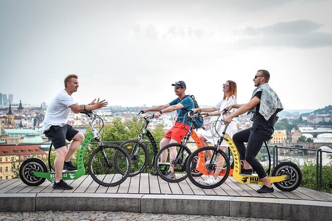 Prague E-Scooter Grand City Tour small-group with PragueWay - FAQs