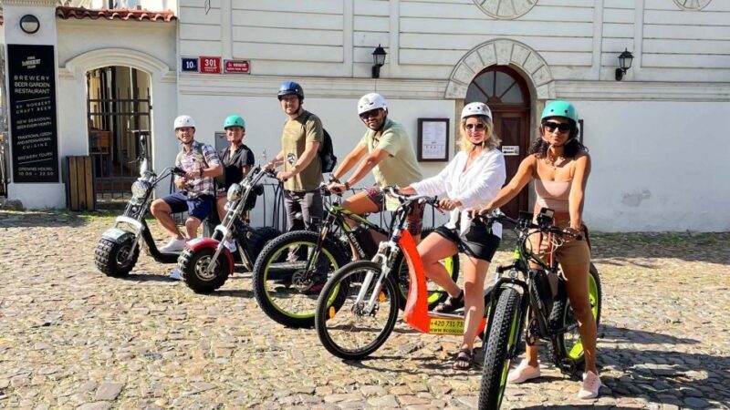 Prague: Electric Scooter & Cruiser Fat eBike Rental - Key Points