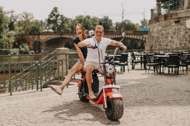 Prague: Guided Fat Tire e-Scooter Tour - Key Points