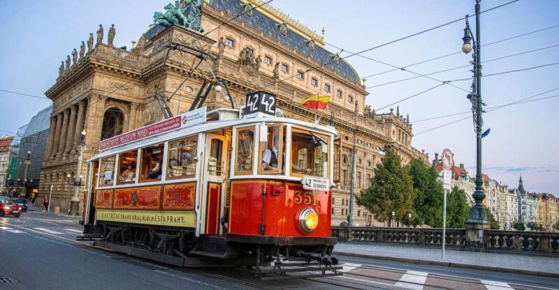 Prague: Hop-on Hop-Off Historical Tram Ticket for Line 42 - FAQ