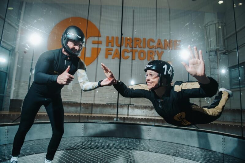 Prague: Hurricane Factory Indoor Skydiving Experience - Key Points