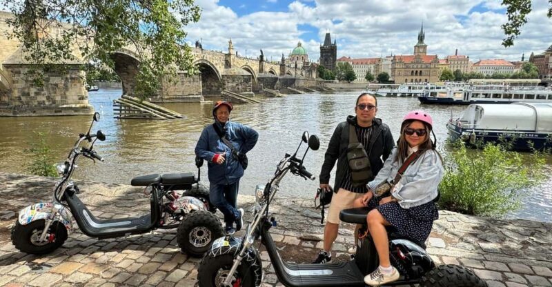 Prague Monastery & Panoramic Viewpoint Electric Trike Tour - Key Points
