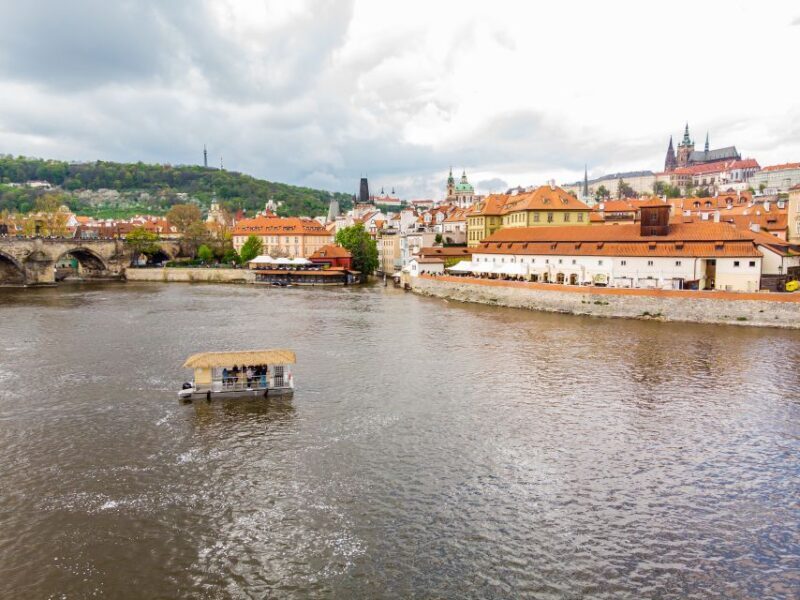 Prague: Party Tiki Boat Sightseeing Cruise with Drinks - Key Points