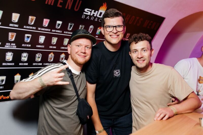 Prague: Shots Bar & Club Experience with Welcome Cocktail - An Overview of the Shots Bar & Club Experience