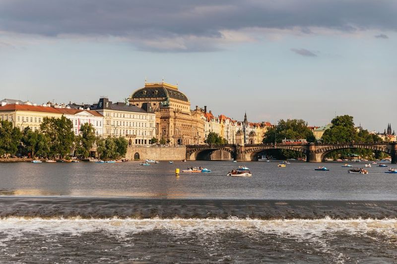 Prague: Sightseeing Dinner Cruise on Open-Top Glass Boat - Kampa Island and the Riverfront: A Softer Side of Prague