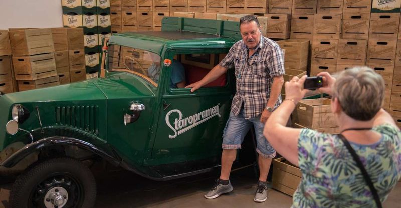 Prague: Staropramem Brewery Self-Guided Tour with Tasting - Beer glasses, bar atmosphere, and the “views” you’ll actually get