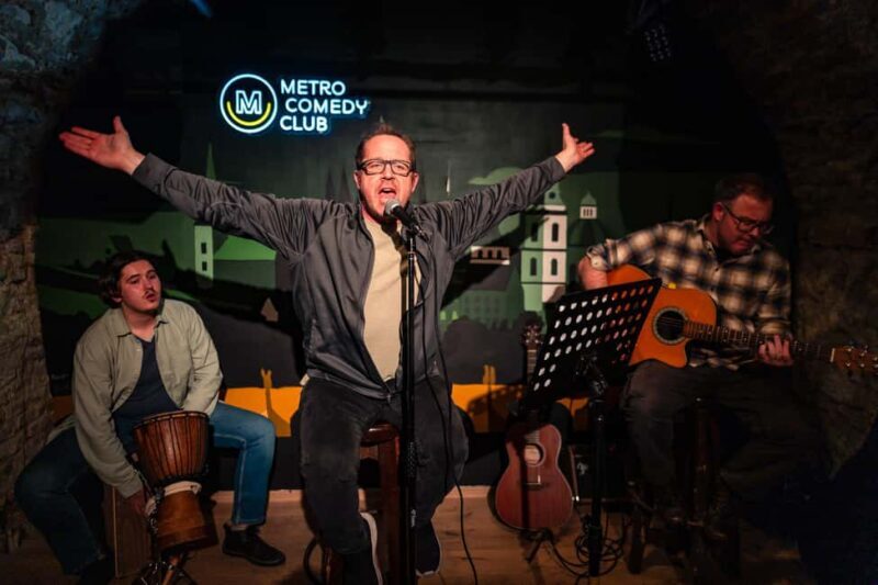 Prague: Sunday Live Music & Stand-Up Comedy Night in English - The Sum Up