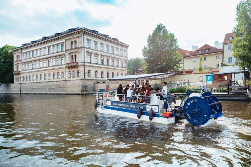 Prague: Swimming Beer Bike on A Cycle Boat - Who Will Love This?