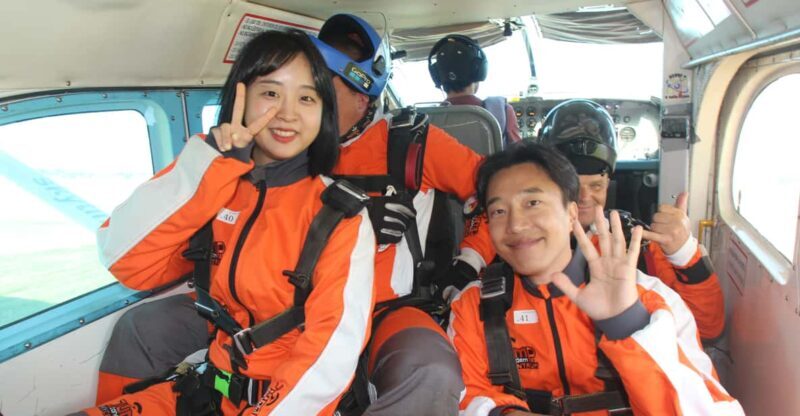 Prague: Tandem Skydiving 14,000ft over Prague with Transfers - Key Points