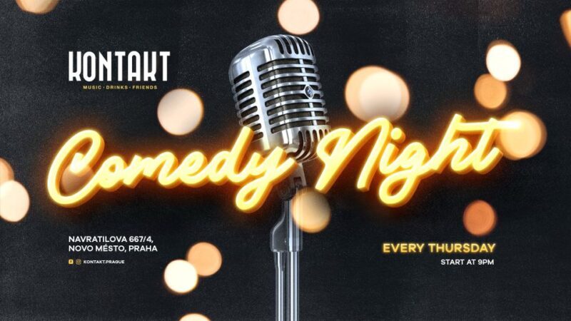 Prague: Thursday Night Stand Up Comedy In English - Key Points