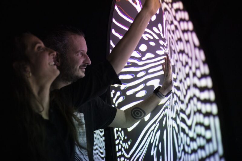 Prague: Ticket to Audiovisual Light Art at Lumia Gallery - The Crowd and Visitor Experience