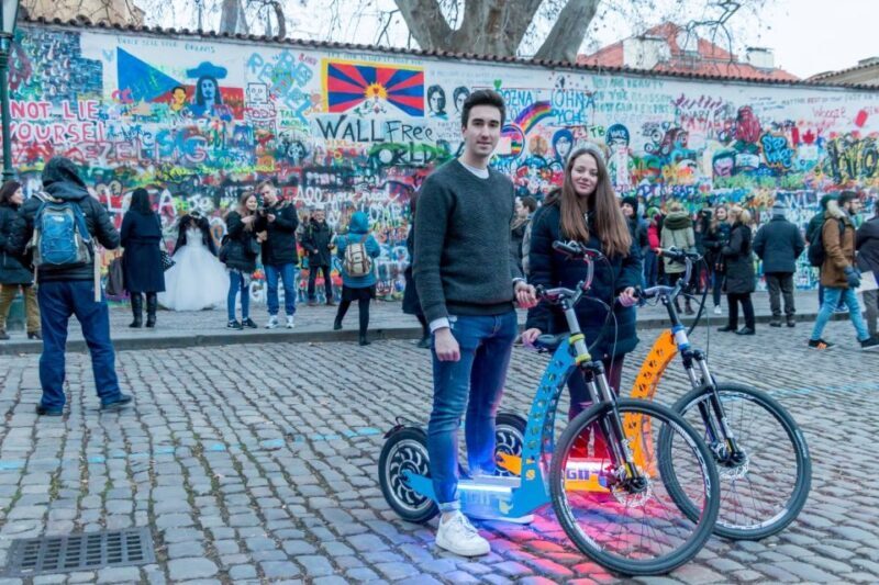 Prague: Tour by Electric Scooter or Cruiser eBike - What You Can Expect from the Prague E-Scooter or eBike Tour
