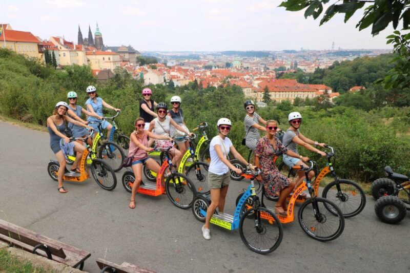 Prague: Tour by Electric Scooter or Cruiser eBike - The Experience for Different Types of Travelers