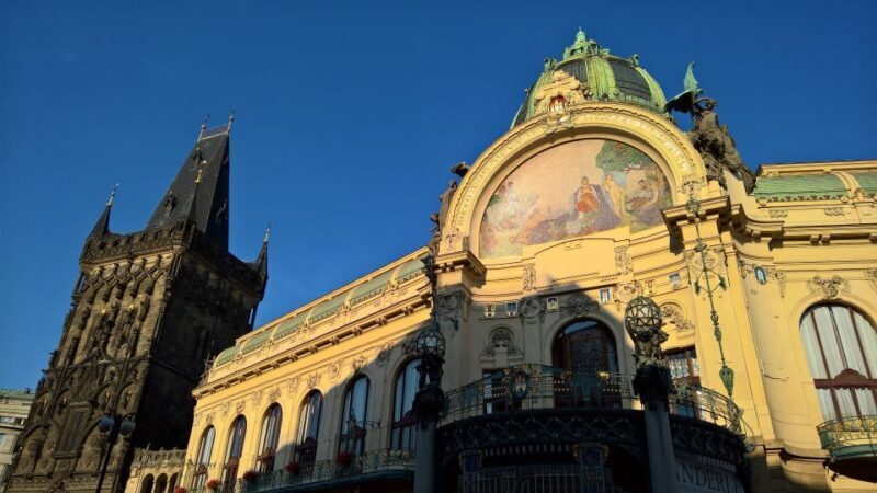 Prague: Vintage Car Ride and Walking Tour - Key Points