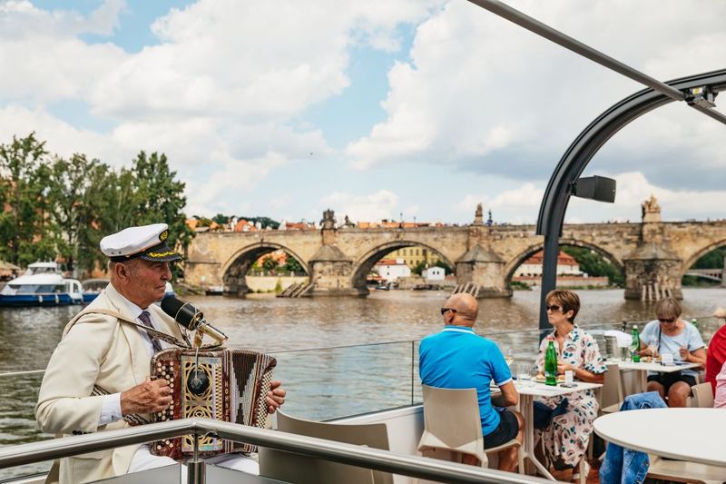 Prague: Vltava River Lunch Cruise in an Open-Top Glass Boat - Accessibility and practical comfort
