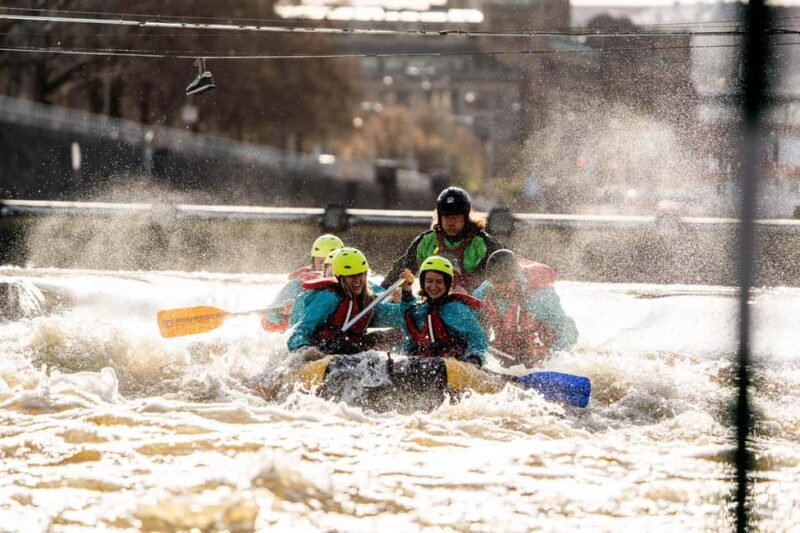 PRAGUE: whitewater rafting directly in Prague city center - Key Points