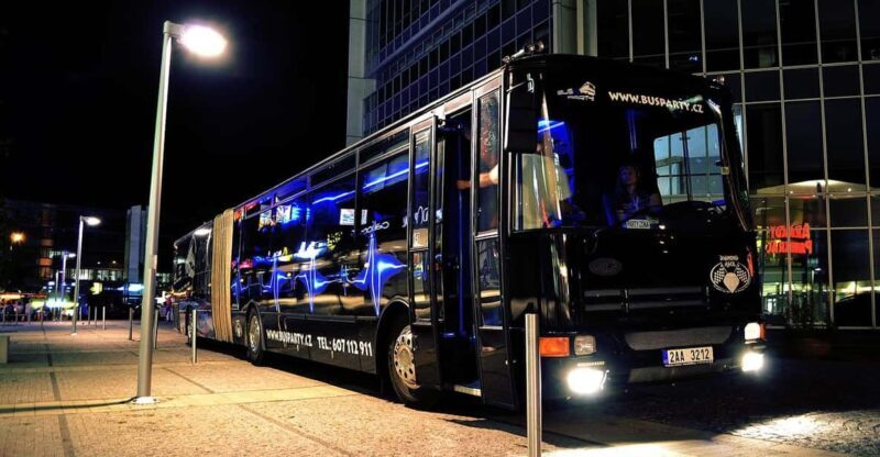 Prague XXXL Party Bus Ride - Key Points