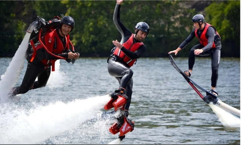 Praha: Flyboarding, Hoverboard or Jetpack Experience - The Water Sports: Flyboard, Hoverboard, and Jetpack