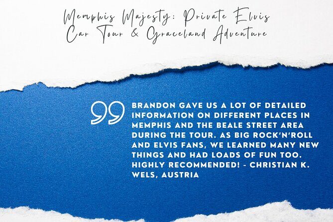 Premium Elvis Experience: City Tour with Graceland Tickets - FAQ