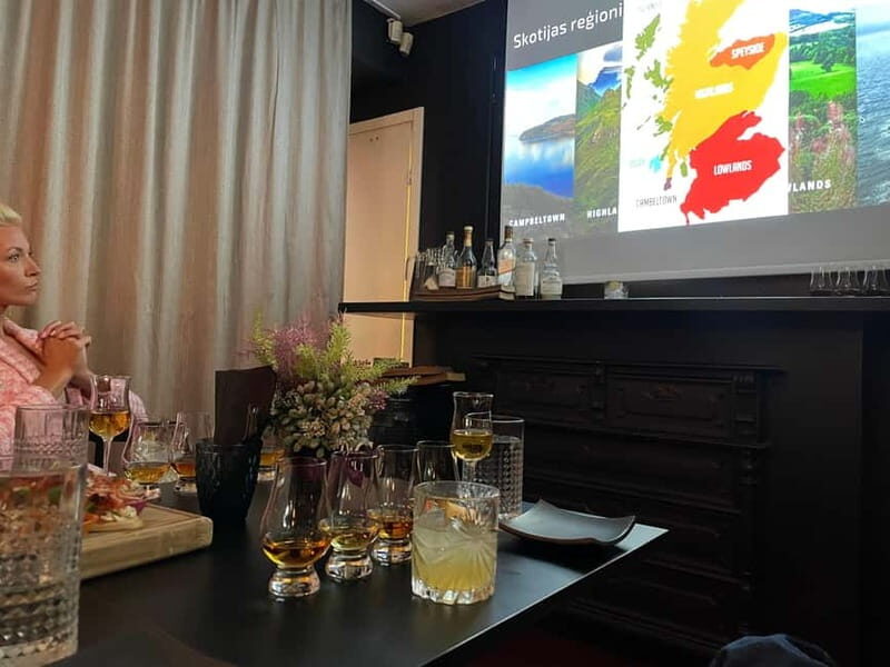 Premium Whiskey Masterclass & Delicious Snacks - Key Points