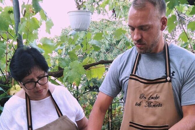 Prepare Osa with Teta Marjeta - An Introduction to the Gjirokaster Cooking Class Experience