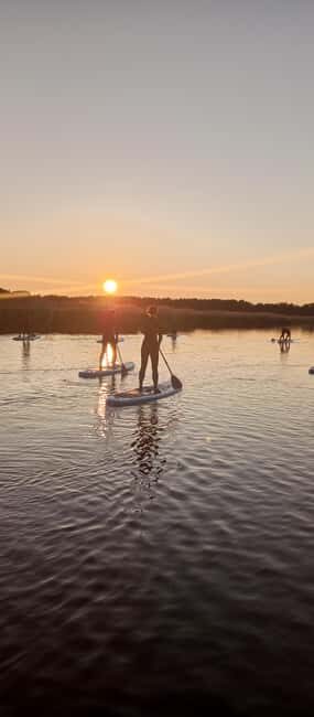 Prerow: Standup paddle sunset tour with picnic - The Return and Overall Experience