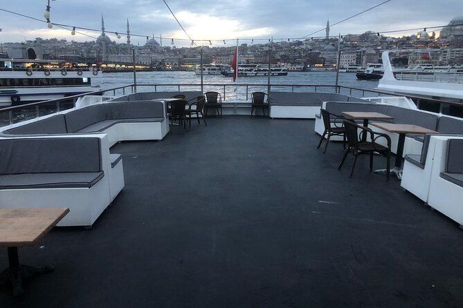 Princes Islands Blue Journey from Old City Istanbul - The first wow-moment: sailing under Galata Bridge