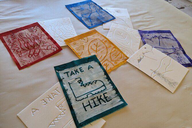 Printmaking Pennant Flags Art Kit in Estes Park - Who Will Love This Experience?