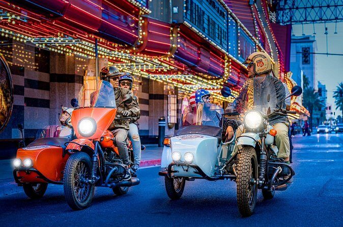 Private 1-Hour Evening Las Vegas Strip Tour in a Sidecar - FAQ