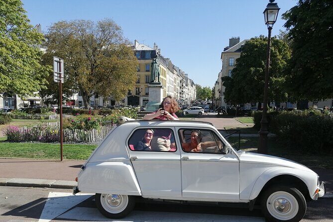Private 1 hour tour of Versailles in a Vintage Car (2CV) - FAQs