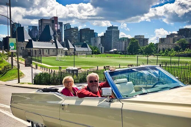 PRIVATE 3-hour COMPLETE tour of Montréal in convertible Cadillac - An In-Depth Look at the Montreal Convertible Cadillac Tour