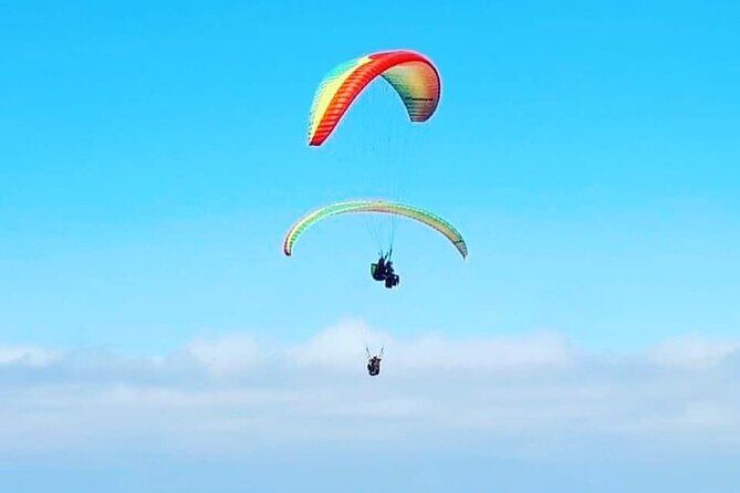 Private Activity Paragliding Flight in Gran Canaria - The Takeoff and Flight Path