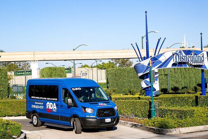 Private Airport Transfer using Van| LAX to Disneyland Resort Area - The Value of Pre-Booking and Private Transport