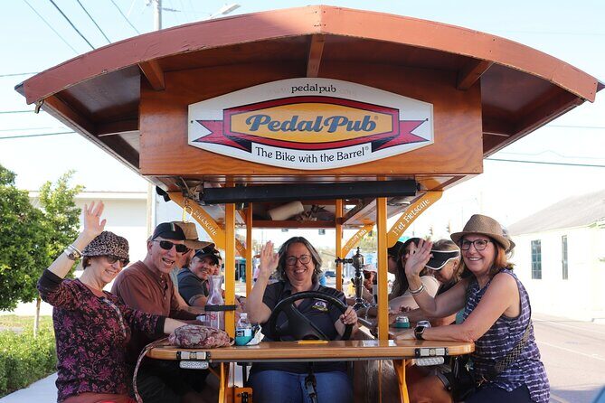 Private Bar Hopping Tour (for 8-15 people) on a Party Bike - Key Points