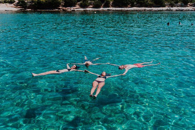 Private Blue cave, Mamma Mia and Hvar, 5 islands tour from Split - Budikovac Island and the Blue Lagoon: snorkel gear + a donkey friend