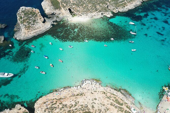 Private Boat, Blue lagoon, Crystal lagoon Comino, Gozo Malta Ultimate Highlights - Why This Tour Shines