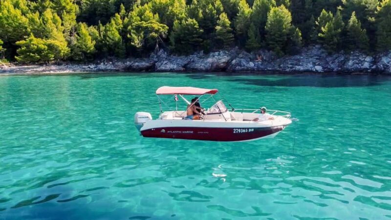 Private Boat Elaphiti and Blue Cave Tour with Free Pickup - Key Points